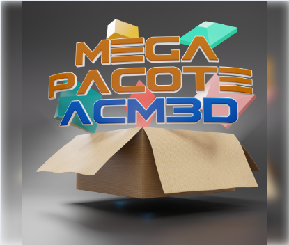 Mega Pacote ACM 3D